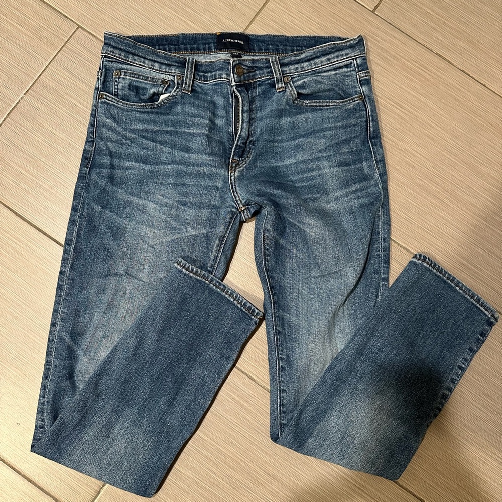 J. Crew Slim Fit Blue Jeans